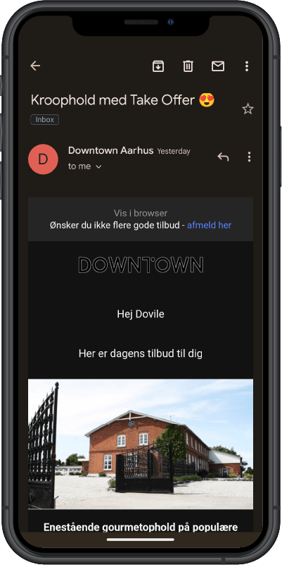 Dark mode Downtown