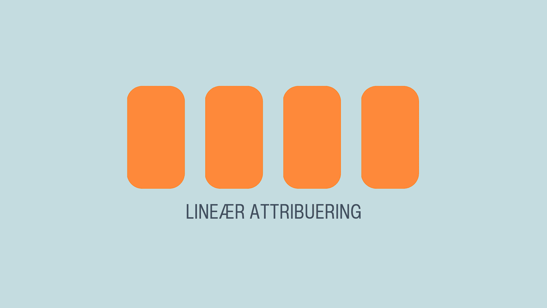 Lineær attribuering