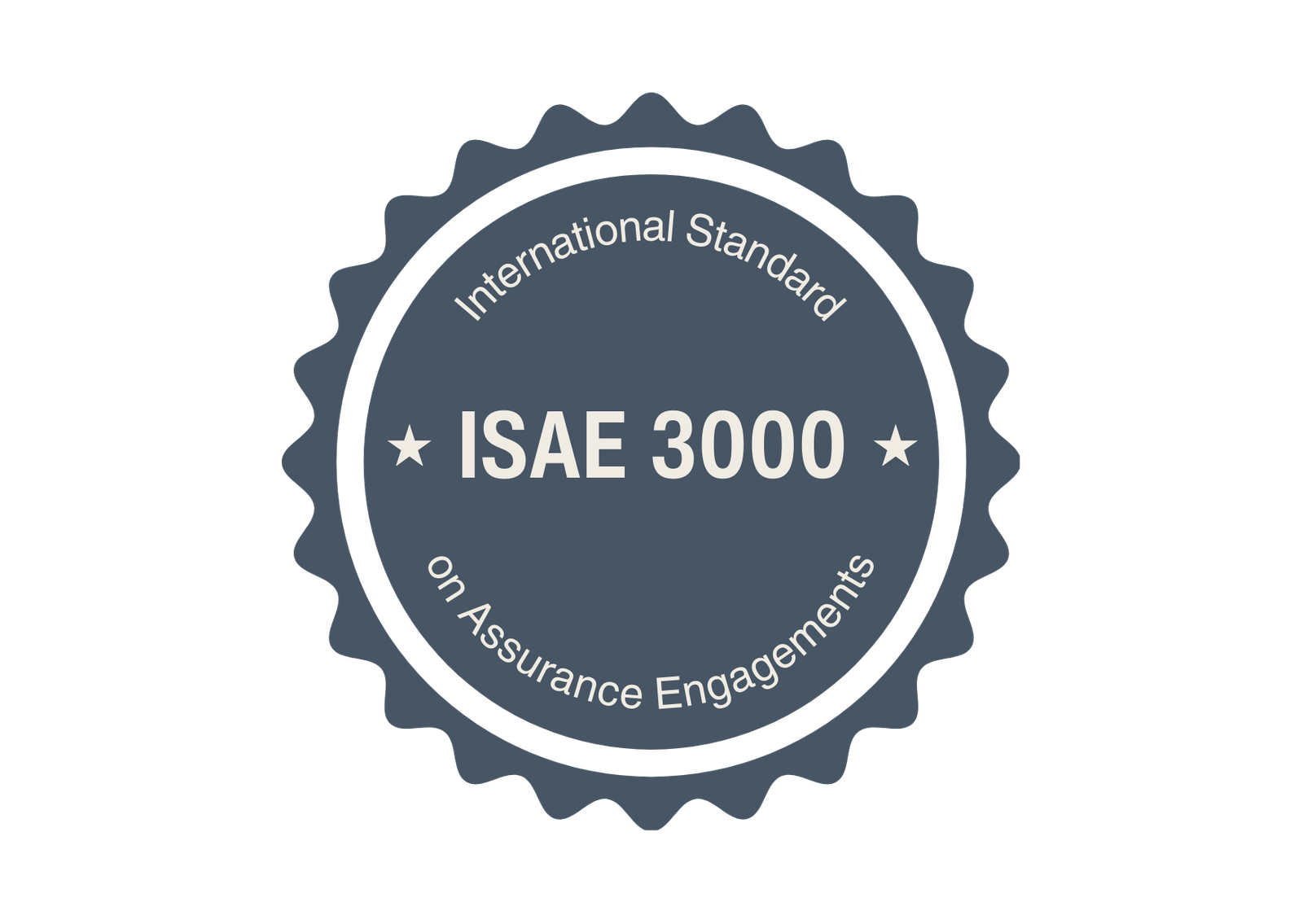 ISAE 3000 Assurance Report stamp