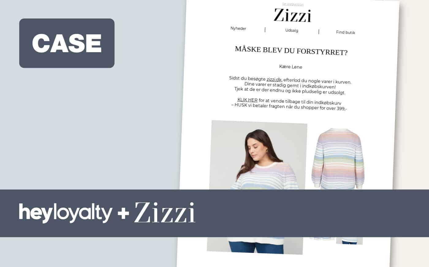 Zizzi - Tabt kurv e-mail
