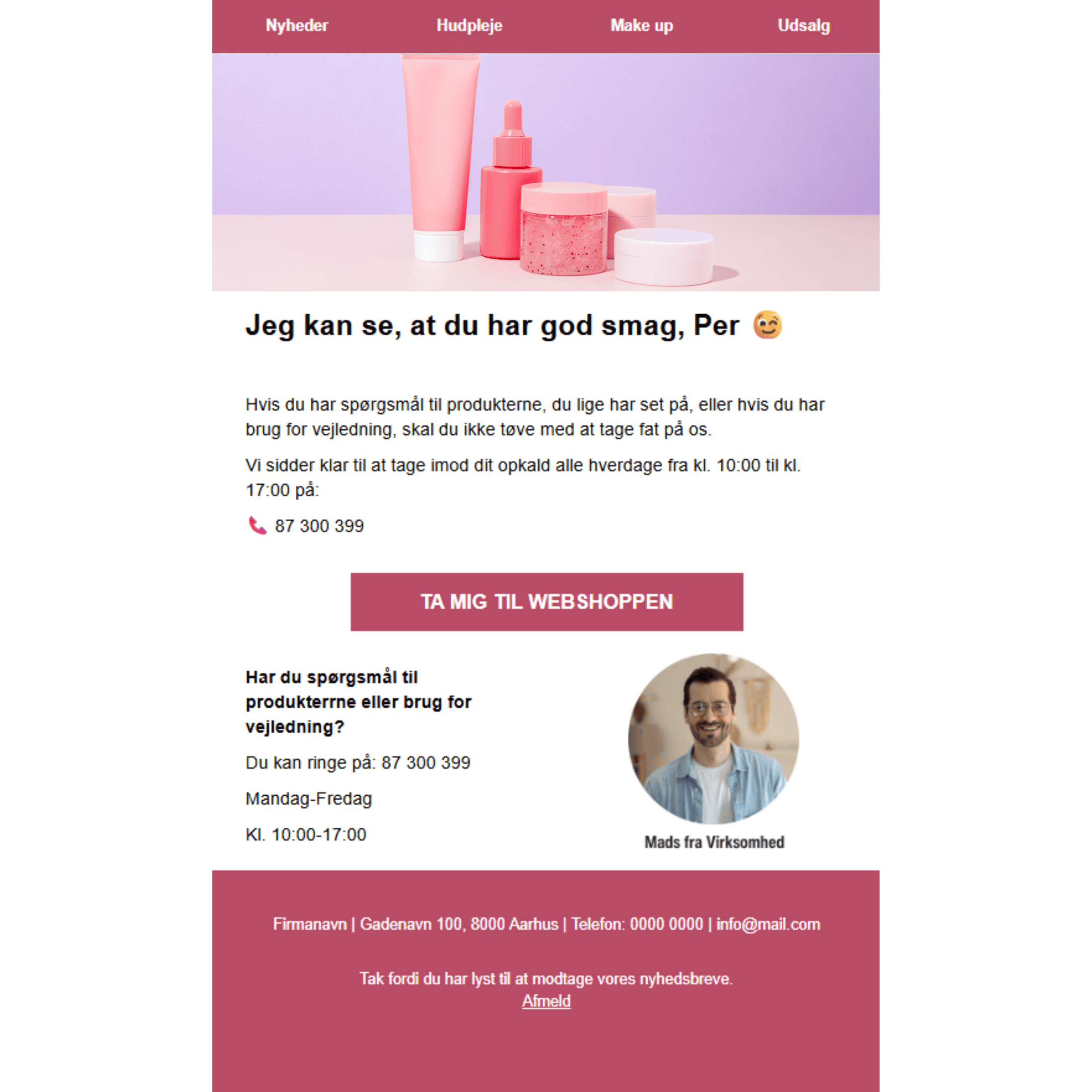 Eksempel på produktinteresse til e-commerce Eksempel på produktinteresse til e-commerce