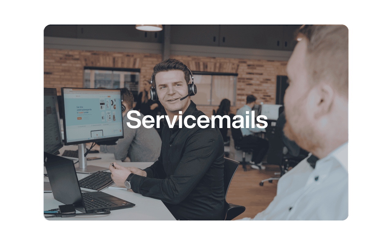 Service mails ikon